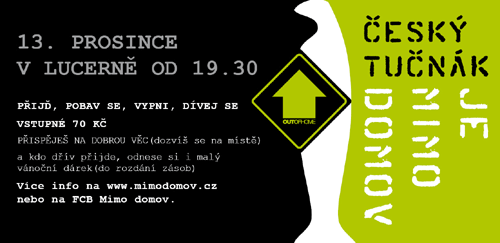 Český tučnák je mimo domov